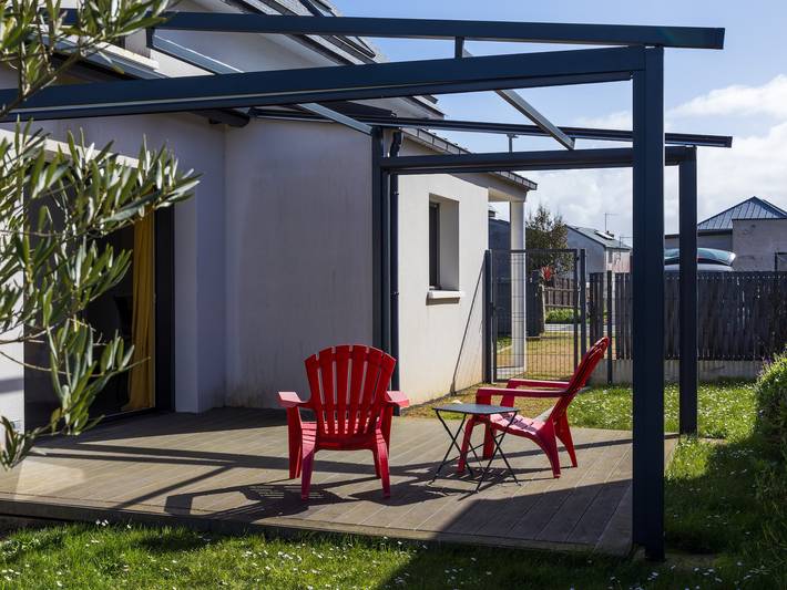 Location de vacances pour 4 personnes, avec jardin, animaux acceptés dans Landrellec
