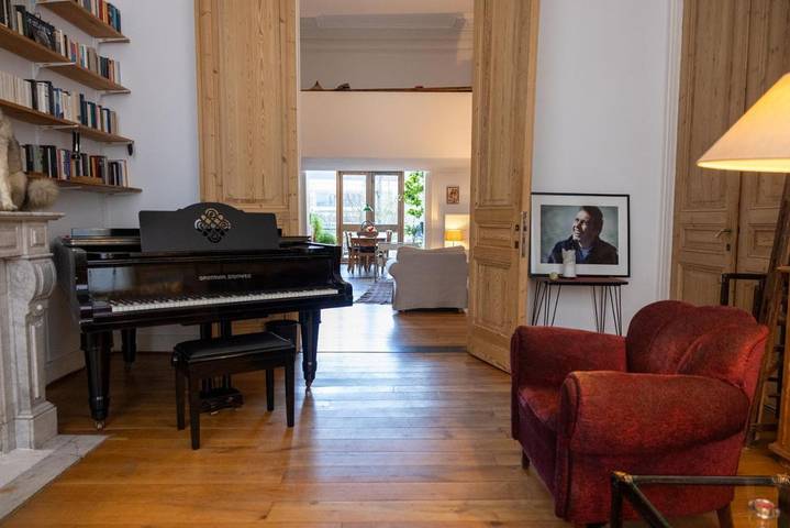 BnB für 5 Personen, mit Balkon und Terrasse sowie Ausblick in Antwerpen