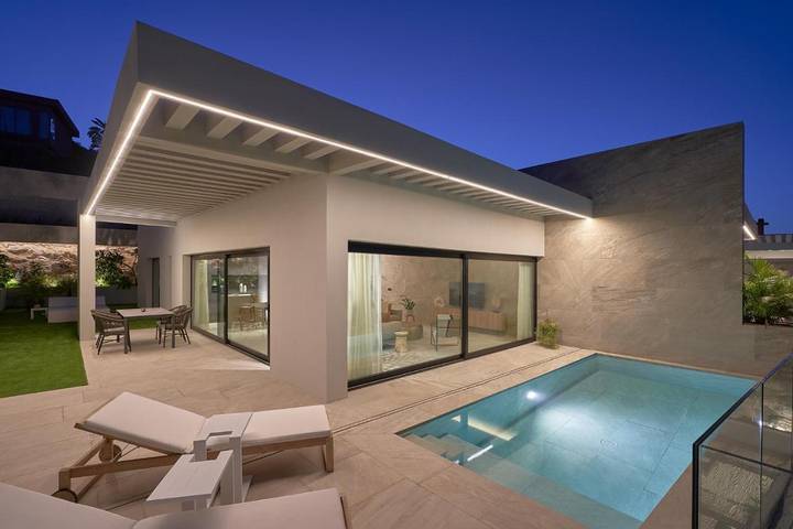 Ferienhaus für 2 Personen, mit Garten und Ausblick sowie Pool auf den Kanaren - 2