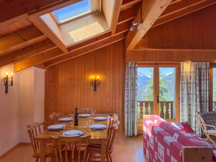 Gîte pour 6 personnes, avec balcon à Verbier - 4