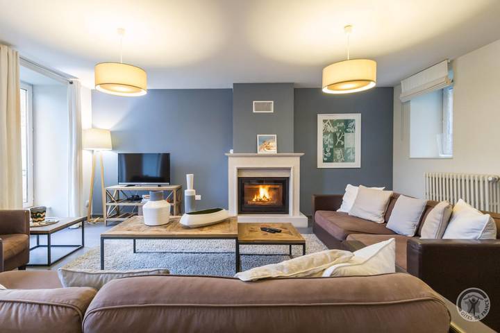 Gîte pour 8 personnes, avec jardin et terrasse à Portbail