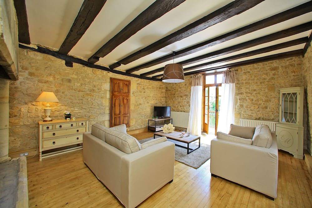 La Maison du Gabarrier avec vue imprenable sur la Dordogne in La Roque-Gageac, Périgord Noir