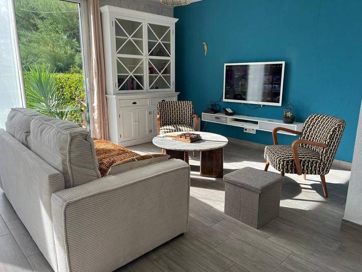 Location de vacances pour 6 personnes, avec vue et jardin dans Plage Curnic - 4