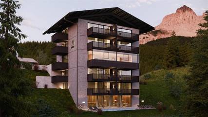 Cottage pour 8 personnes, avec piscine ainsi que jardin et sauna dans Dolomites