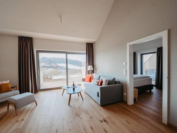 Ferienwohnung für 4 Personen, mit Balkon, kinderfreundlich