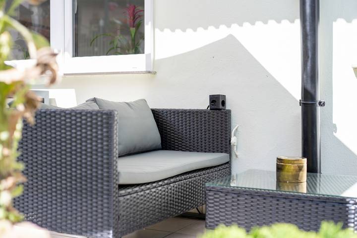 Ganze Wohnung, Apartment „Tamaras Paradies“ mit privater Terrasse, Garten und Wlan in Bad Wildbad, Nordschwarzwald