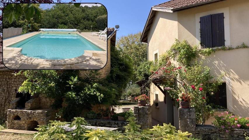 Maison de vacances pour 7 personnes, avec piscine et jardin, animaux acceptés - 1