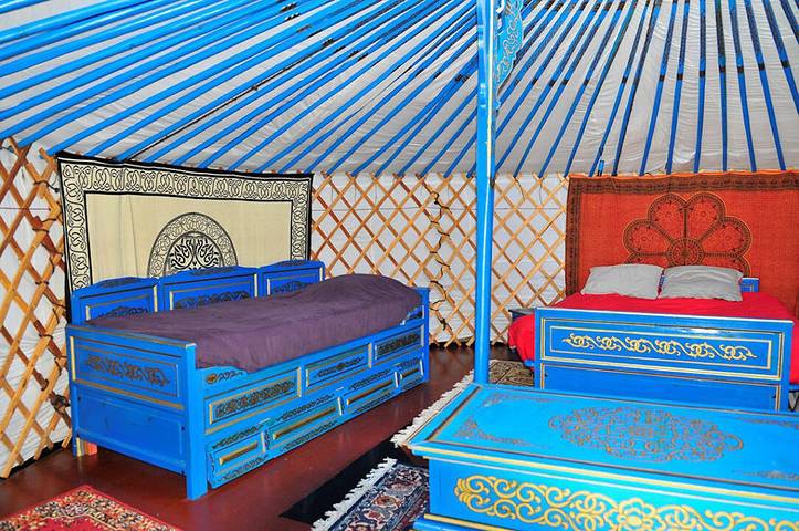 Yourte pour 3 personnes, avec jardin en Bretagne - 2