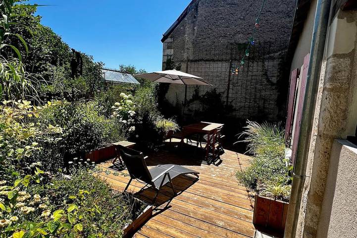 Location de vacances pour 4 personnes, avec balcon à Athée-sur-Cher