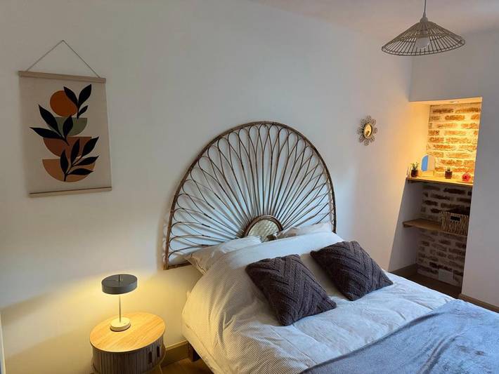 Gîte pour 3 personnes, avec Terrasse et Jardin dans Saint-Léger-des-Vignes