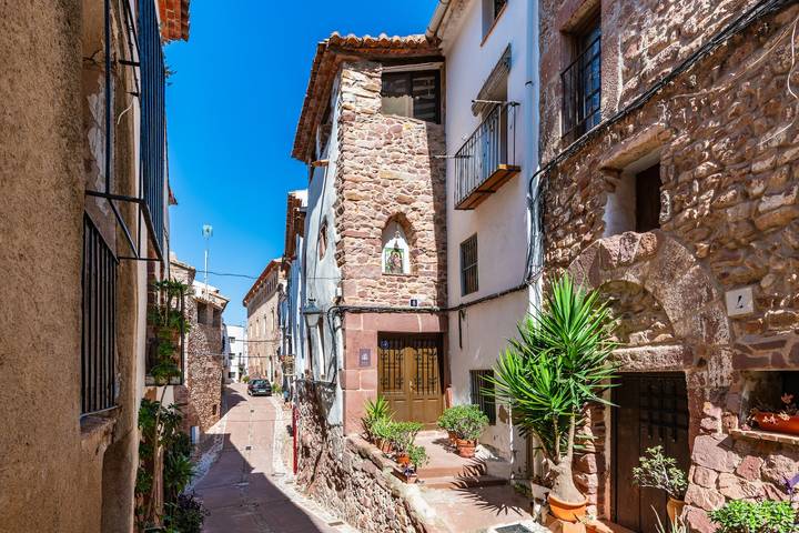 Casa de vacaciones para 6 personas, con Balcón en Villafamés