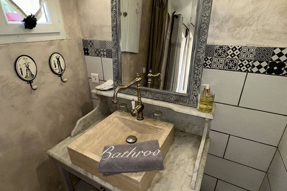 Double room-Comfort-Ensuite with Shower-Garden view in Bouc-Bel-Air, Aix-en-Provence region