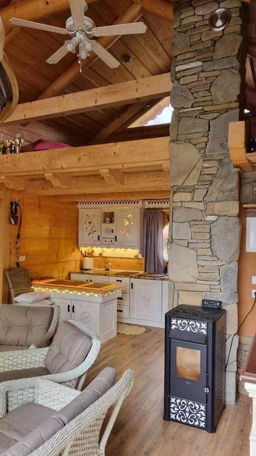 Chalet pour 2 personnes, avec vue sur le lac et vue ainsi que terrasse et jardin en Pologne - 4