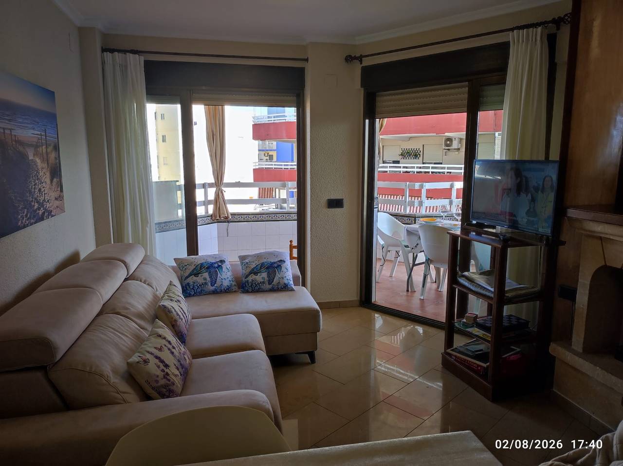 Appartement entier, Appartement 'Playa De La Valldigna' avec vue sur la mer, Wi-Fi et climatisation in Playa de Tavernes de la Valldigna, Tavernes de la Valldigna