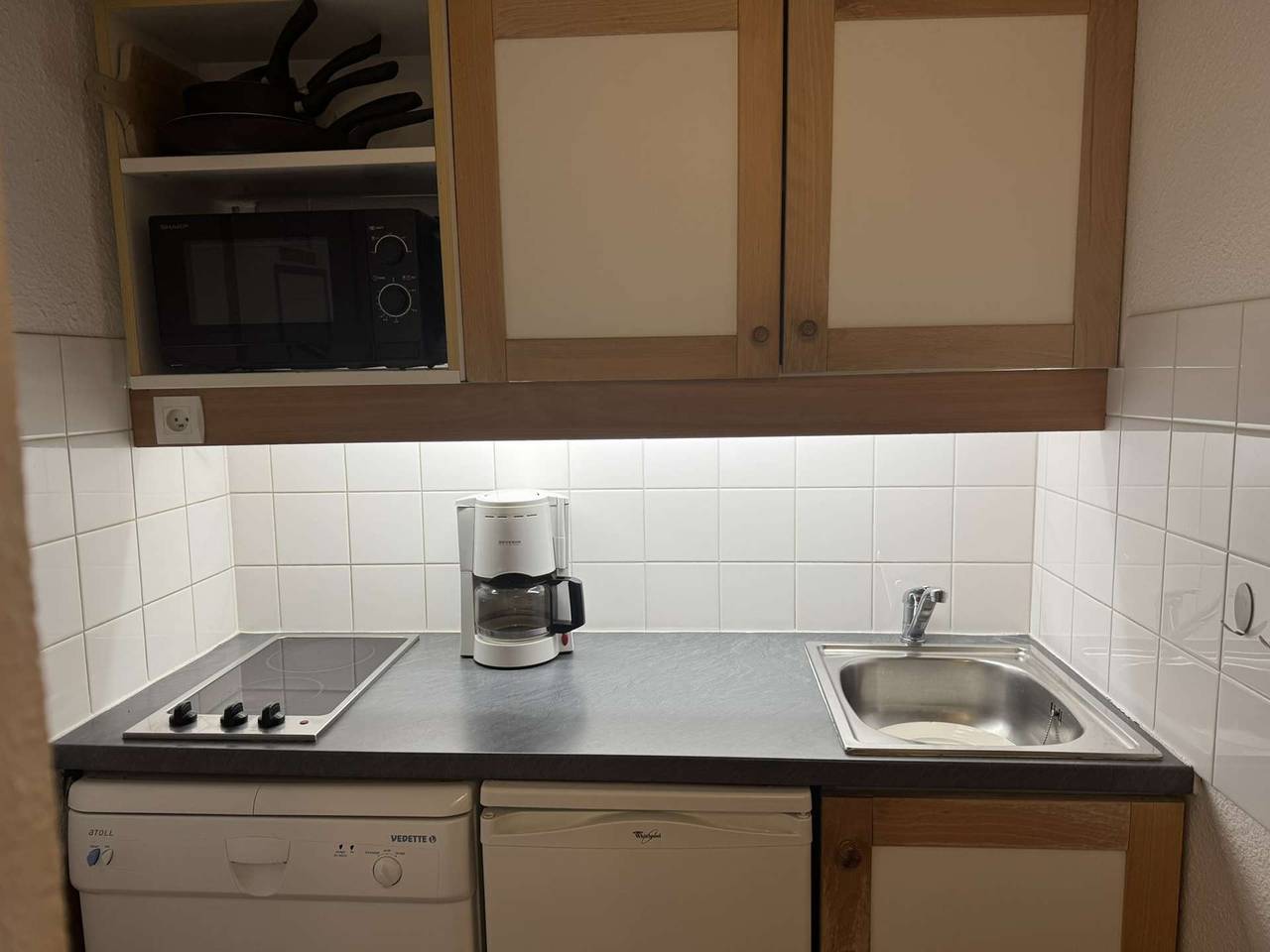 Entire holiday apartment, Bûche 13 - Cosy studio with movable partition in Valmorel, Les Avanchers-Valmorel