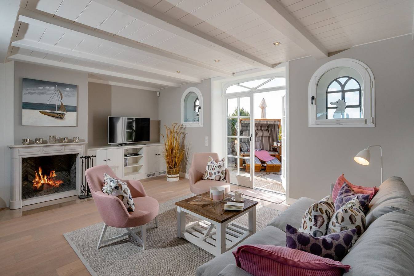 Erstklassige Haushälfte unter Reet in Morsum mit Wattblick und Fitnessraum in Sylt-Ost, Sylt (Gemeinde)