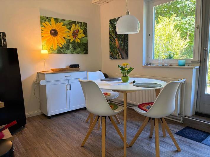 Ferienwohnung für 3 Personen, mit Terrasse und Garten sowie Ausblick in Seevetal