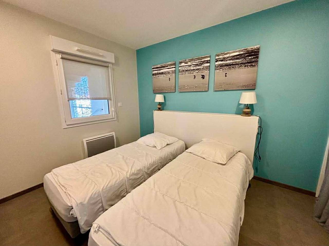 Entire apartment, 2-bedroom apartment, balcony, heated pool, beach access, pets allowed, parking in La Tranche-sur-Mer, Vendée