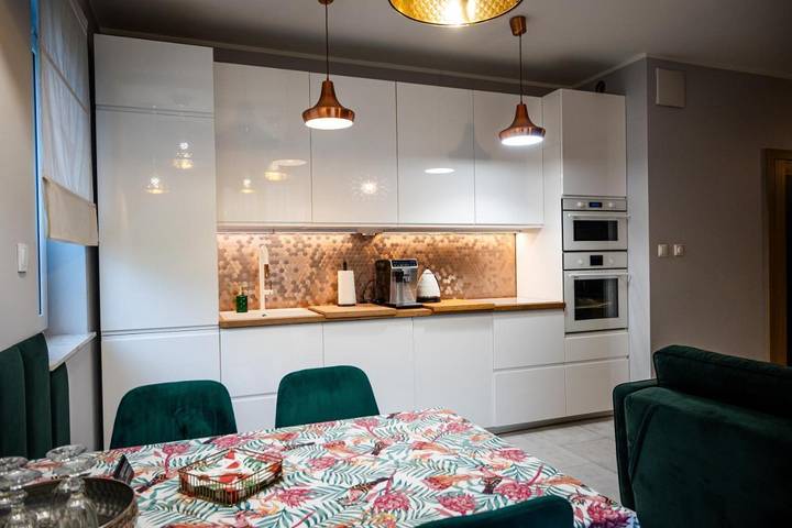 Apartament wakacyjny dla 4 osób, z Balkon i Taras w Kościerzyna