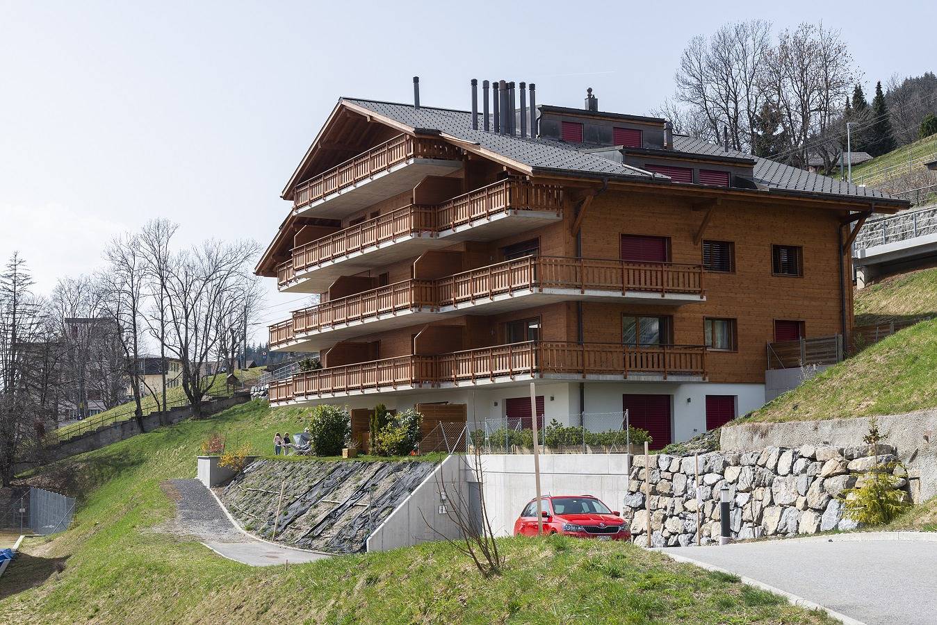 Ganze Ferienwohnung, Domaine du Parc 101B - 4.5 Zimmerwohnung in Leysin, Alpes Vaudoises