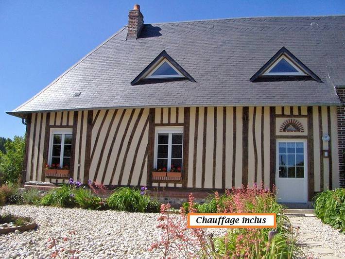 Gîte pour 5 personnes, avec jardin et terrasse à Auquemesnil