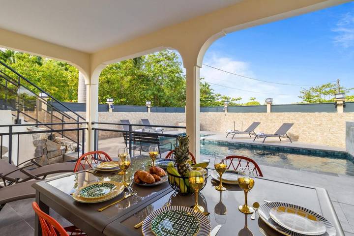 Gîte pour 6 personnes, avec piscine dans Plage de la Caravelle - 3