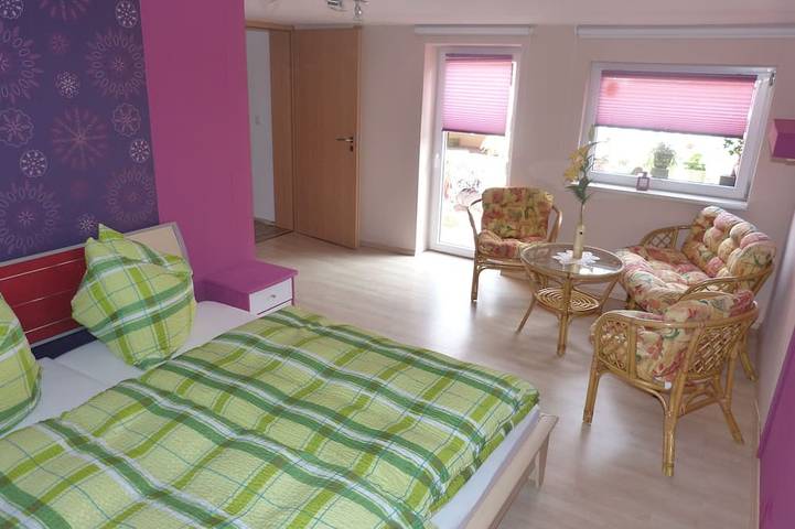 Ferienwohnung für 4 Personen, mit Balkon im Hainich - 3