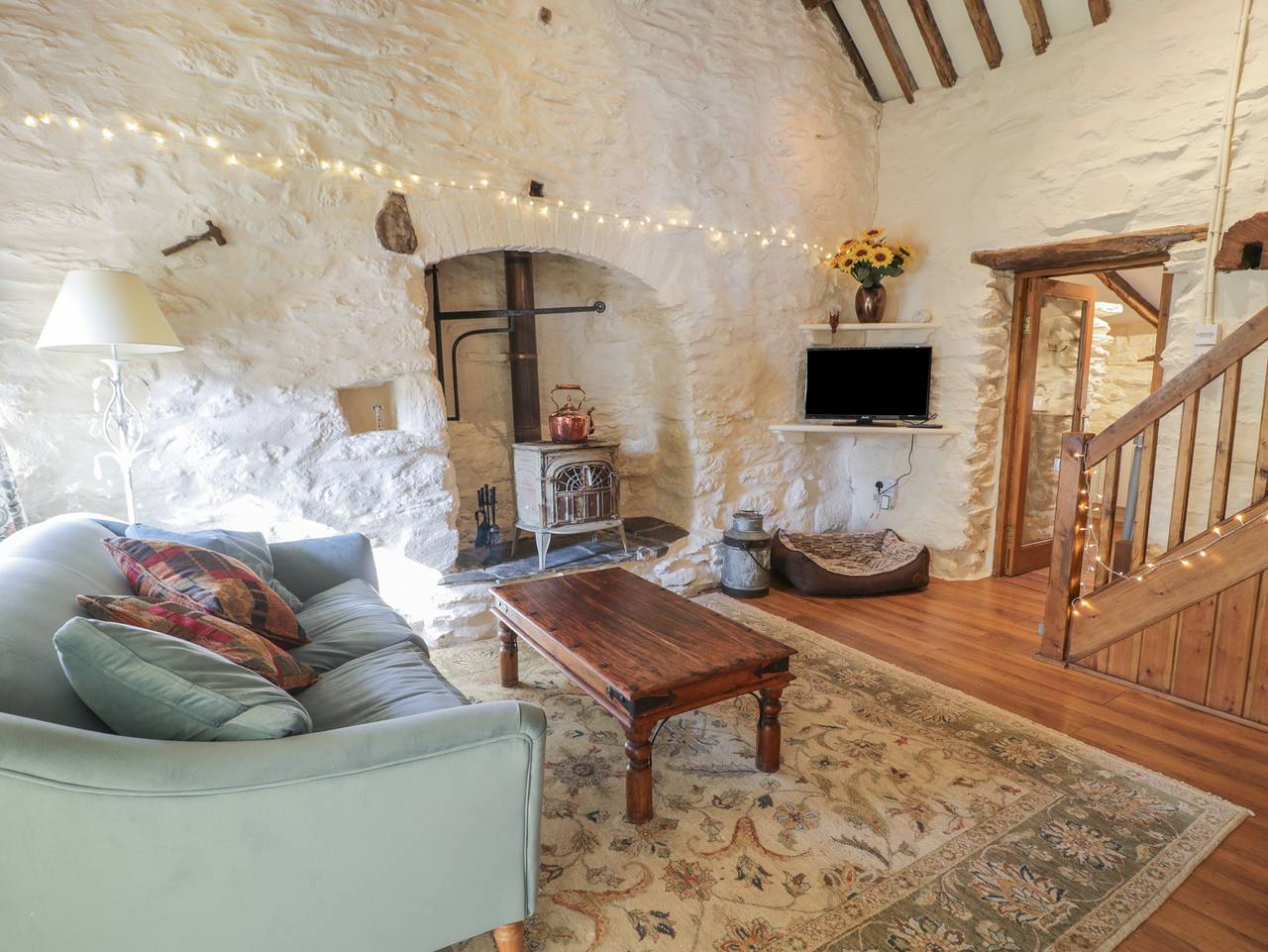 Old Ty'n Y Wern in Llyn Tegid, Snowdonia