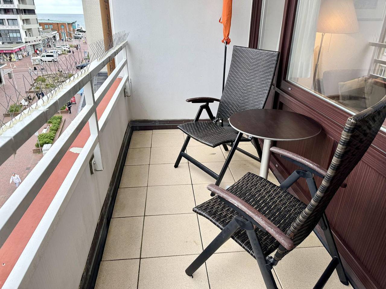 Ganze Wohnung, Gemütliche, zentrale 2-Zimmer Whg., strandnah, 2 Balkone, Stellplatz, Wlan. in Westerland, Sylt (Gemeinde)