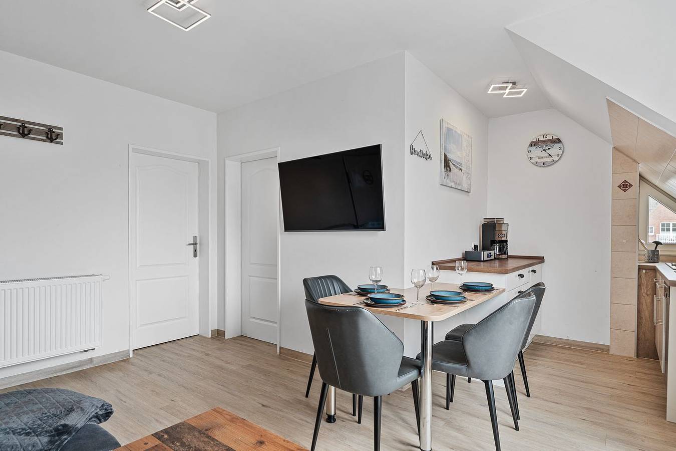 Ganze Wohnung, Kjell Hus - Fewo Dorf - gemütliche 2‑Zimmer‑Ferienwohnung in ruhiger Top‑Lage in Ording! in St. Peter-Bad, St. Peter-Ording