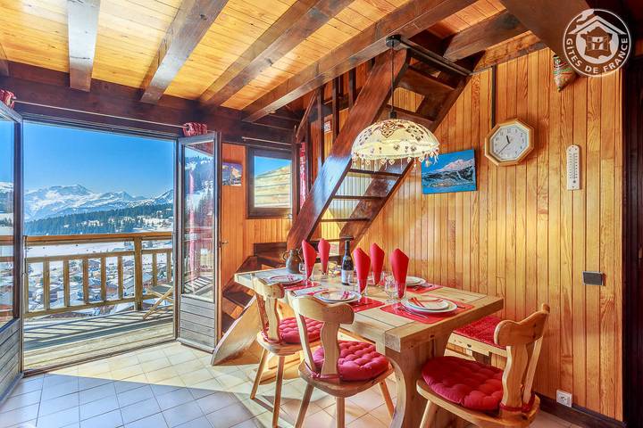 Chalet pour 4 personnes, avec balcon/terrasse, animaux acceptés à Les Saisies - 3