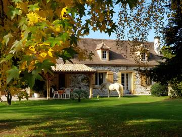 Chalet pour 2 personnes, avec jardin en Dordogne