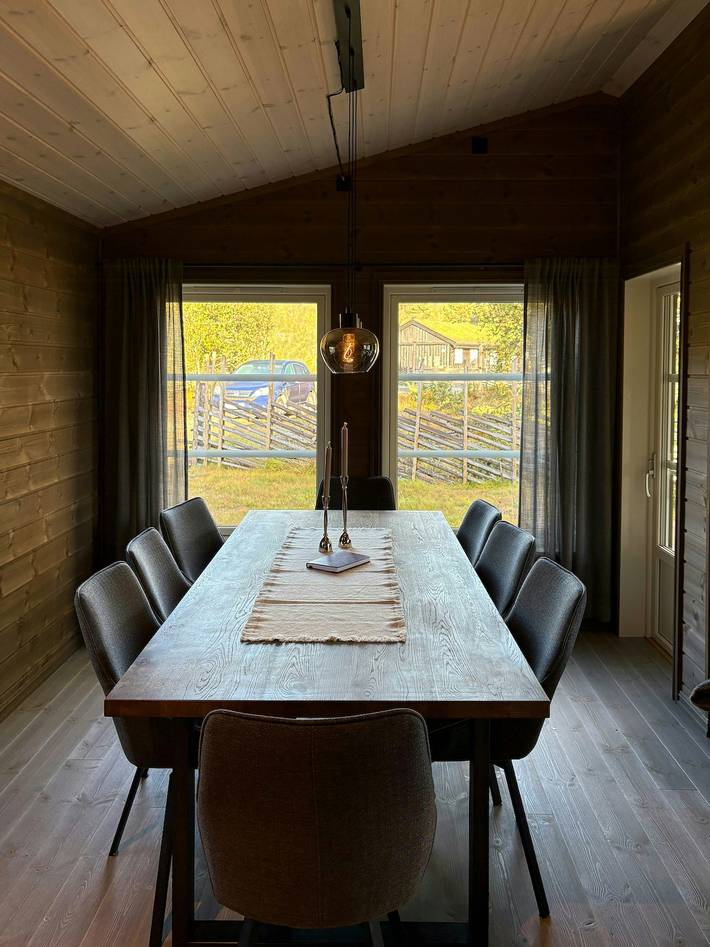Ferienhaus für 7 Personen, mit Terrasse und Garten sowie Sauna in Norwegen