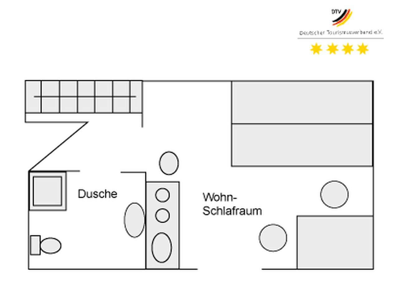 Ganze Wohnung, Ferienwohnung 'Mini' mit Bergblick, Gemeinschaftsgarten und Wi-Fi in Seelbach, Mittlerer Schwarzwald