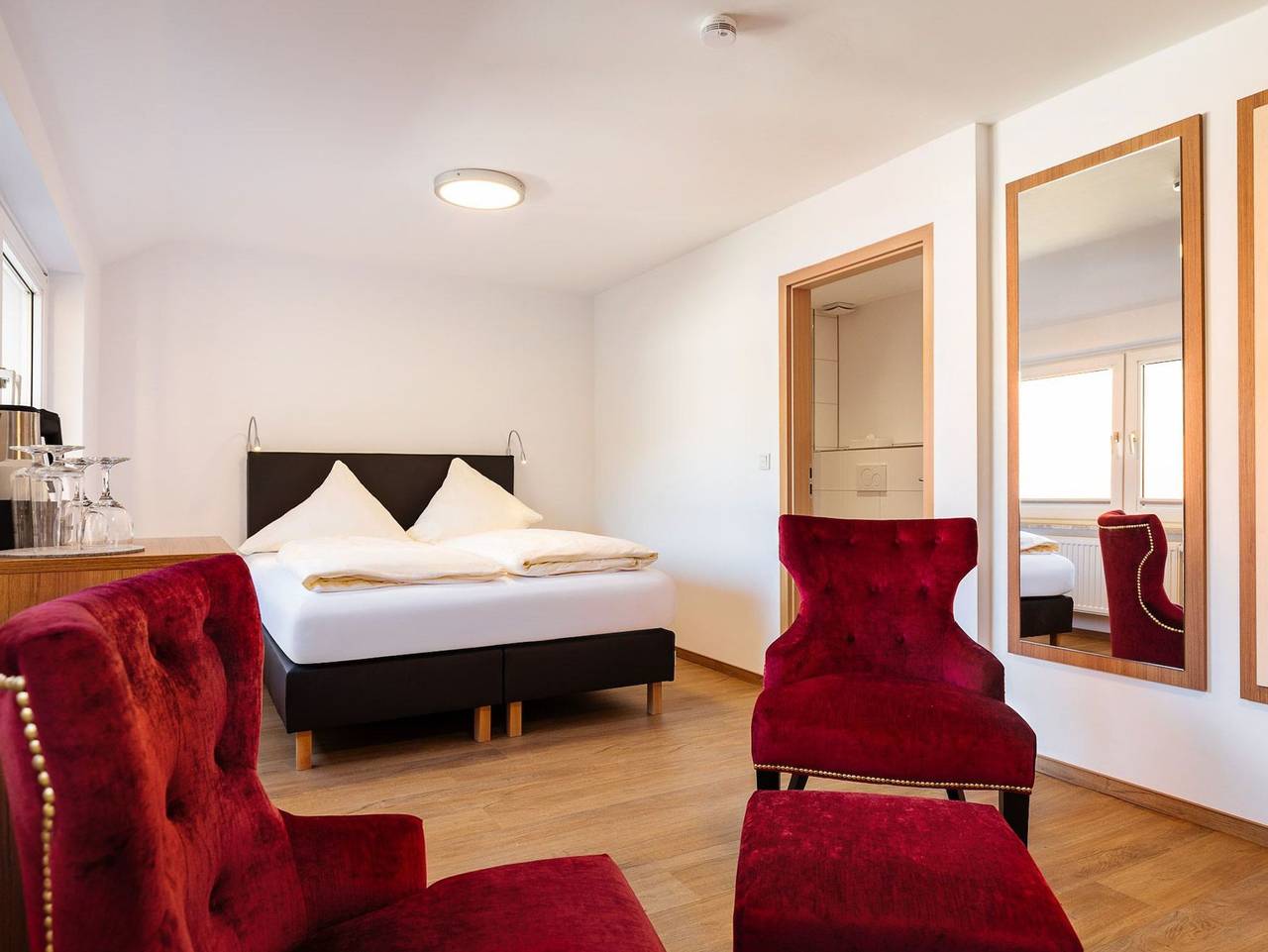 Helgolandia Dependance - Doppelzimmer zur Inselseite in Helgoland