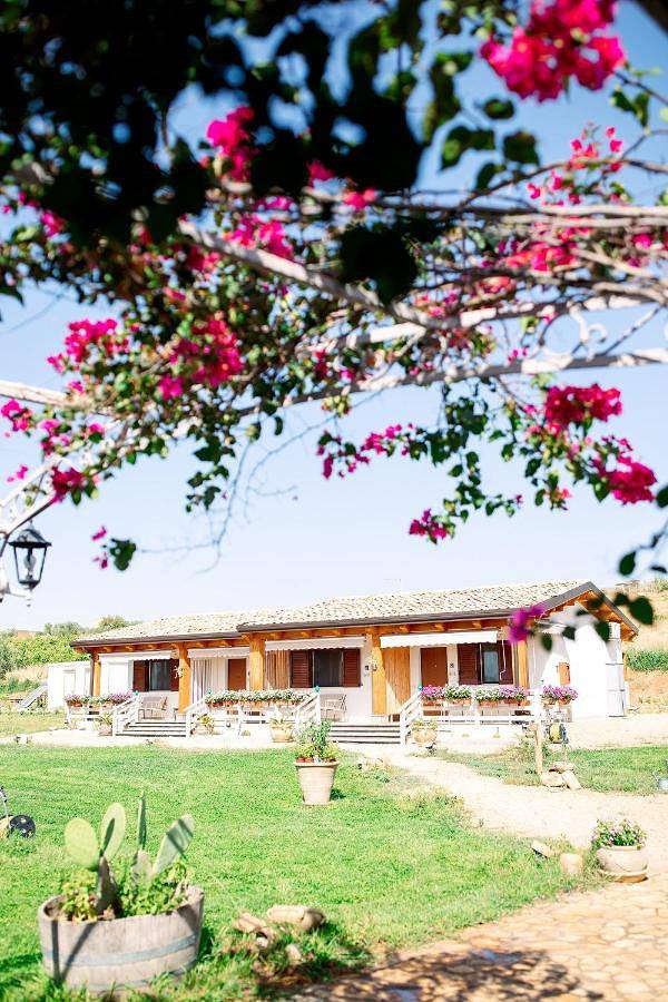 Location de vacances pour 2 personnes, avec vue et jardin à Mazzarino