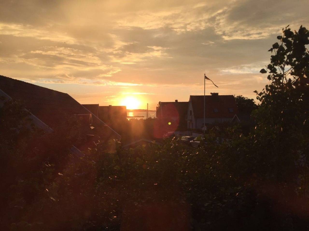 "Torekov" mit Blick auf das Wasser in Bjärehalvön
