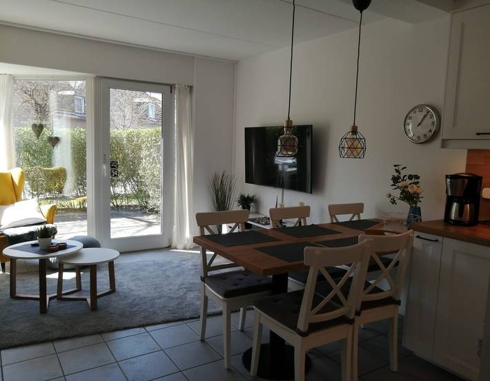 Ferienhaus mit Meerblick für 5 Personen, mit Terrasse und Garten in Butjadingen