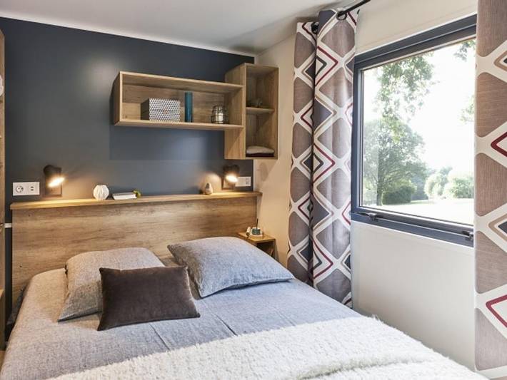 Camping Les Varennes - Mobilheim 6 personen - Grand Large 3 Zimmer in Le Bois-Plage-en-Ré, Ile de Re