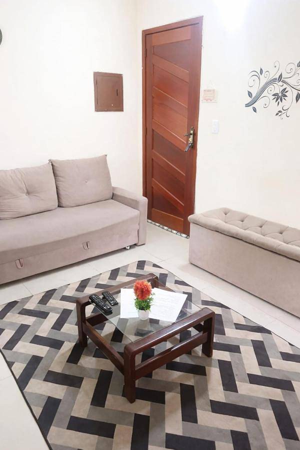 Casas e apartamentos de temporada para 7 pessoas, com vista e jardim e ainda balcão, adaptado a crianças em Rio das Ostras