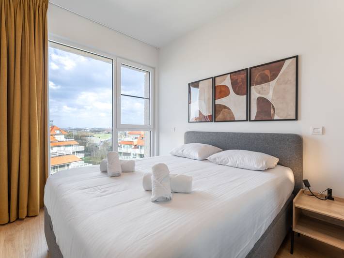 Entire apartment, Parkville with parking & terrace in Blankenberge, Belgian Coast