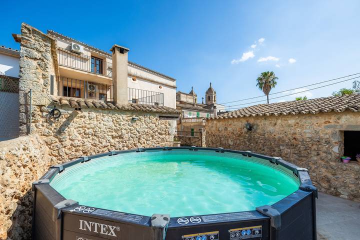 Ferienhaus 'Pina' mit Bergblick, privatem Pool und Wlan in Pina (Mallorca), Algaida