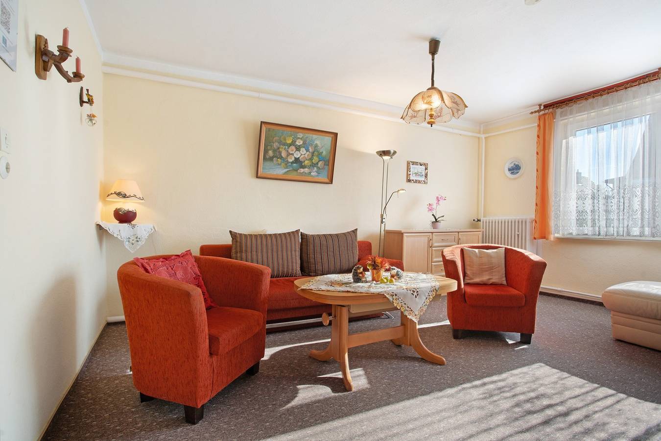 Ganze Wohnung, Apartment 'Frieda' mit gemeinsamer Terrasse, Garten und Wlan in Koserow, Bernsteinbäder