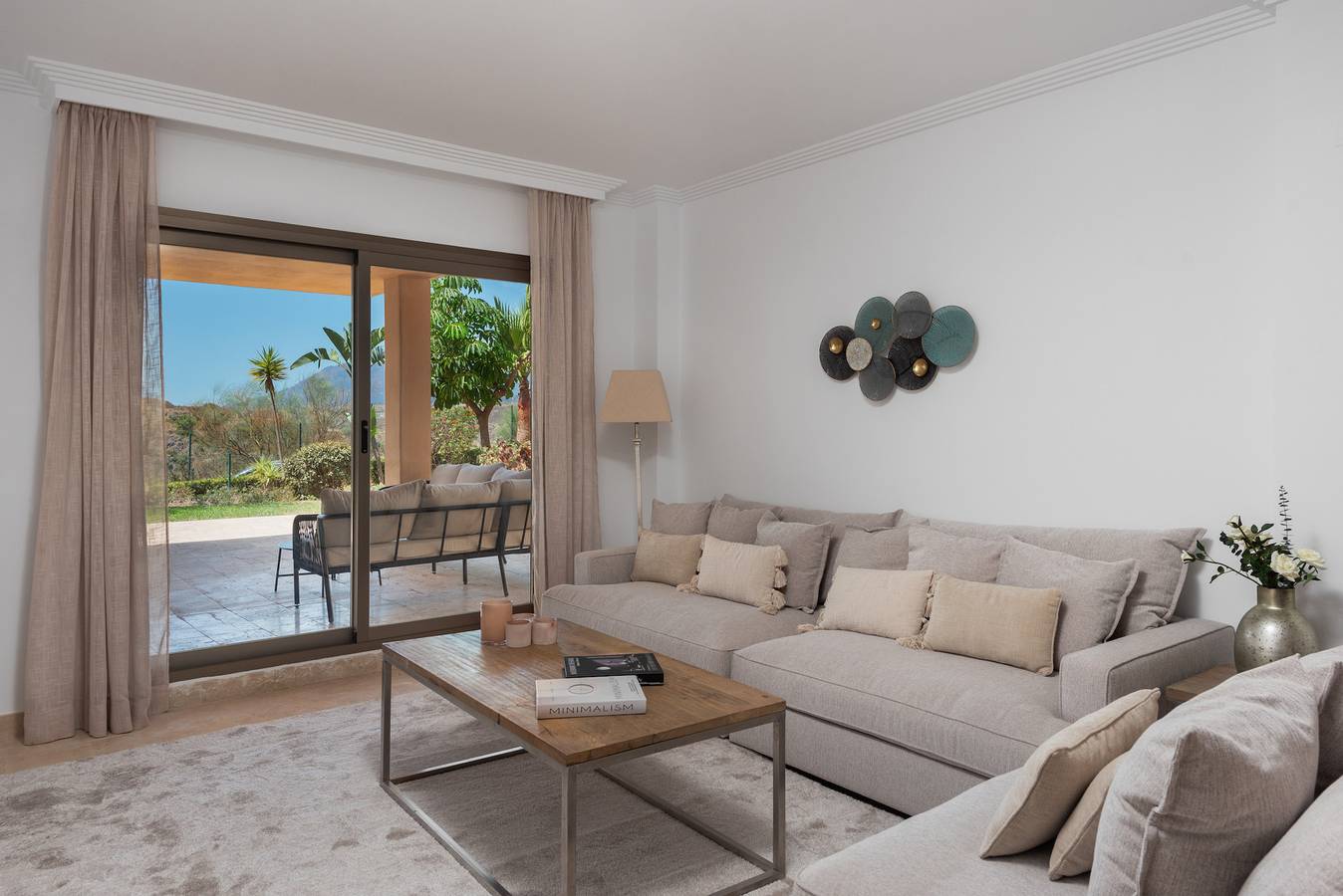 Apartamento entero, Apartamento de vacaciones para 6 personas con jardín in Paraiso Park, Benahavís