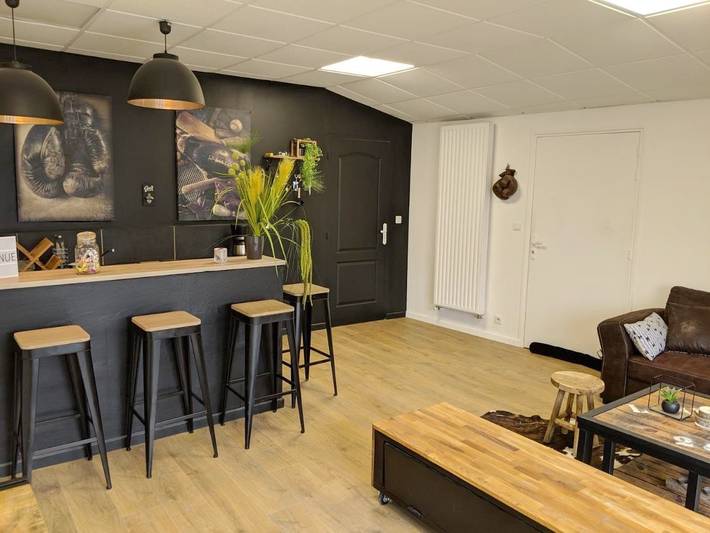 Location de vacances pour 7 personnes, avec jacuzzi ainsi que jardin et sauna à La Haie-Fouassière - 3