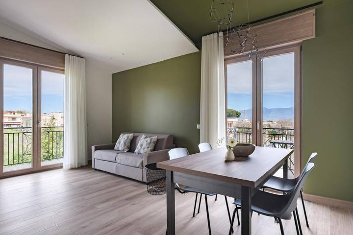 Appartamento per 4 persone, con balcone e panorama, adatto a famiglie con bambini in Boscoreale