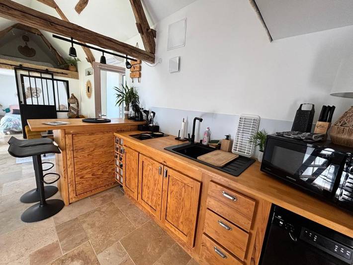 Location de vacances pour 2 personnes, avec vue et jardin, animaux acceptés à Neuillé - 4