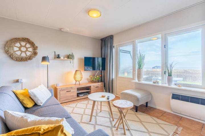 Ferienwohnung für 2 Personen, mit Terrasse und Ausblick, mit Haustier auf Texel