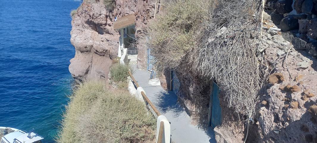 Studio für 3 Personen, mit Meerblick und Balkon, mit Haustier auf Santorin - 4