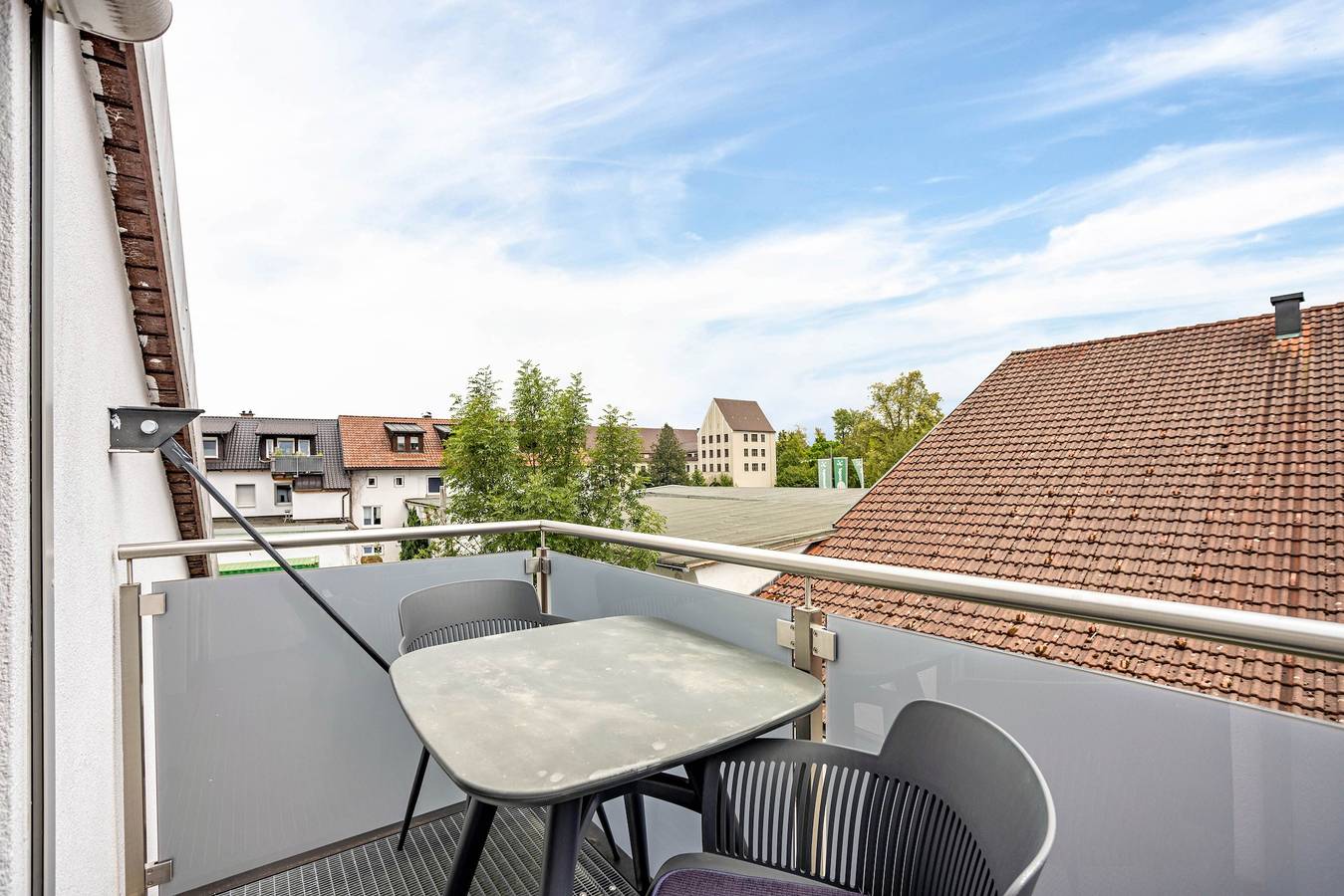 Geheel appartement, Appartement 'König' met Balkon en Wi-Fi in Kempten in Allgäu, Zwaben (Bayern)